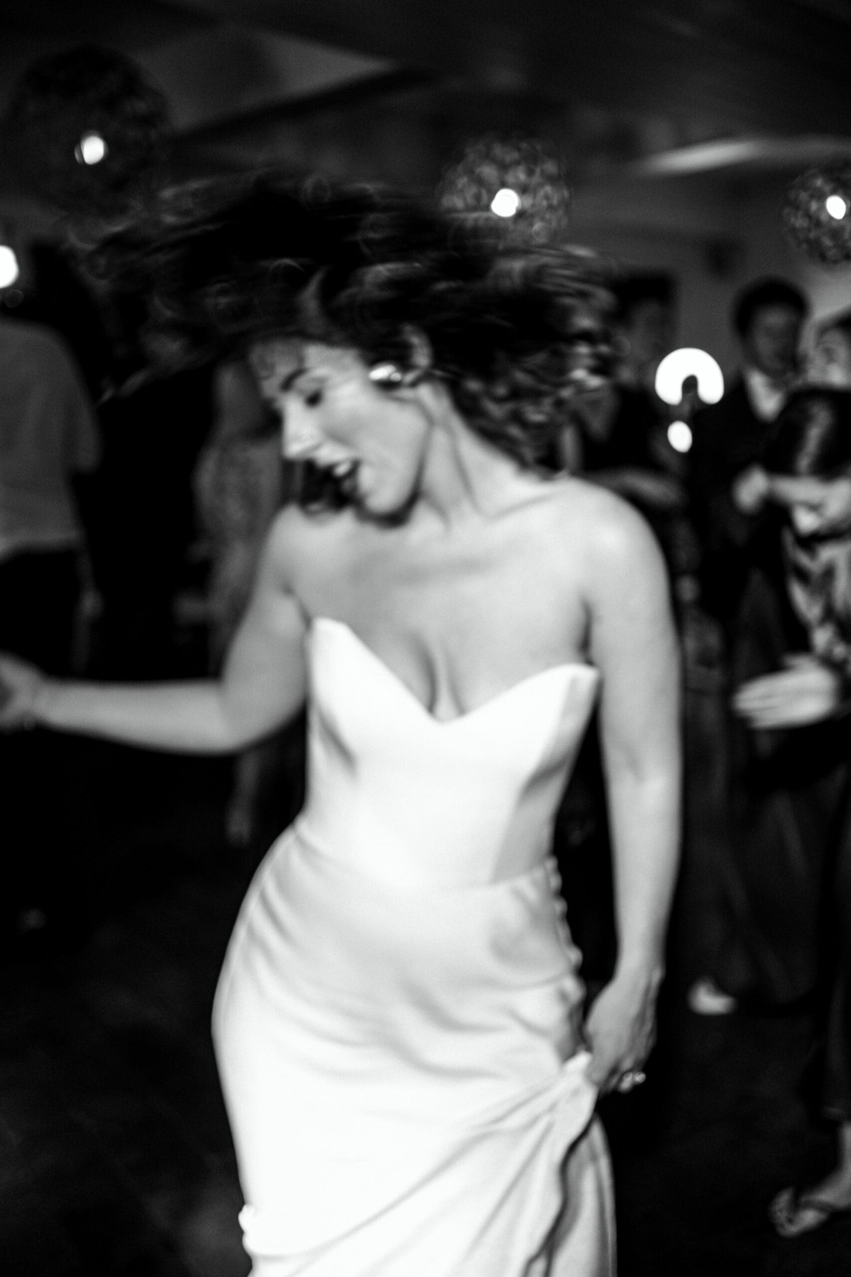 Bride on the Dancefloor at Tunnels Beaches by Hannah Wilde Photography
